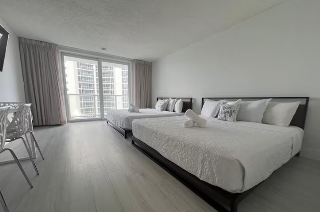 Studio Retreat with Balcony and Partial Ocean View- 424