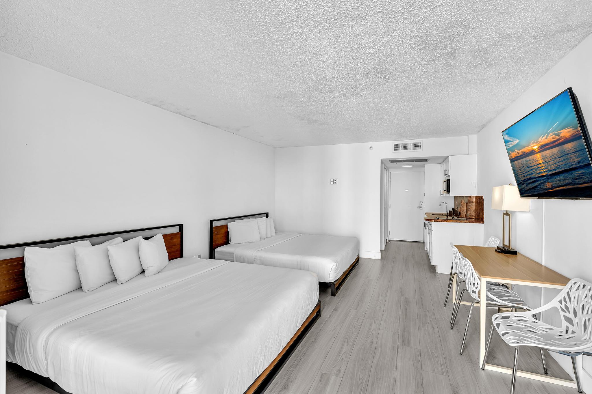 Studio Retreat with Balcony and Partial Ocean View- 424