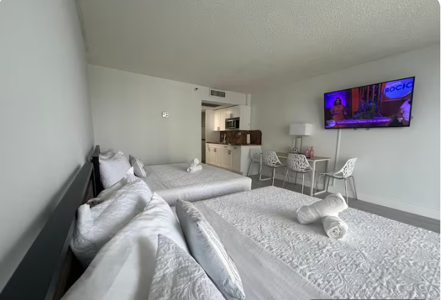 Studio Retreat with Balcony and Partial Ocean View- 424